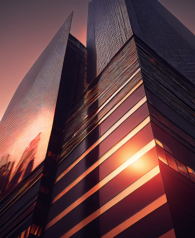 Modern architecture building